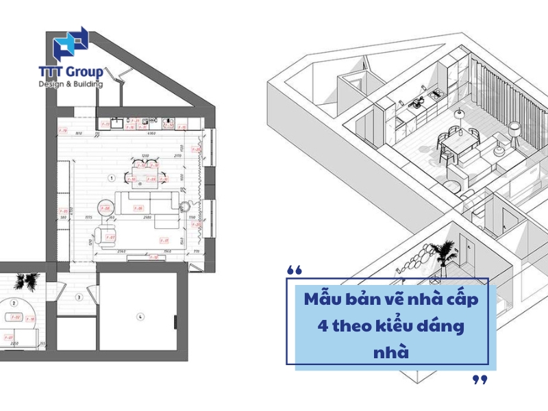 mau ban ve nha cap 4 theo kieu dang nha