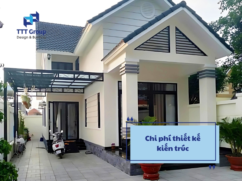 chi phi thiet ke kien truc