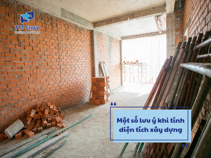 mot so luu y khi tinh dien tich xay dung