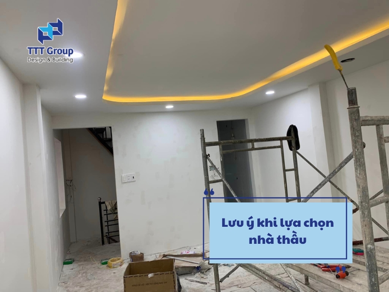 luu y khi lua chon nha thau