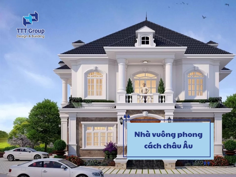 nha vuong phong cach chau au