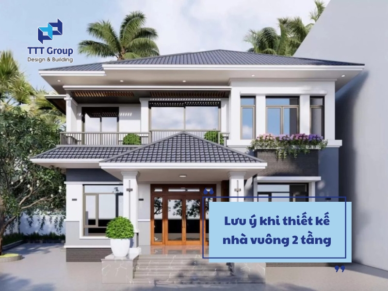 luu y khi thiet ke nha vuong 2 tang