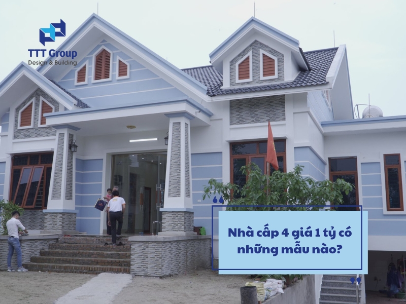 nha cap 4 gia 1 ty co nhung mau nao