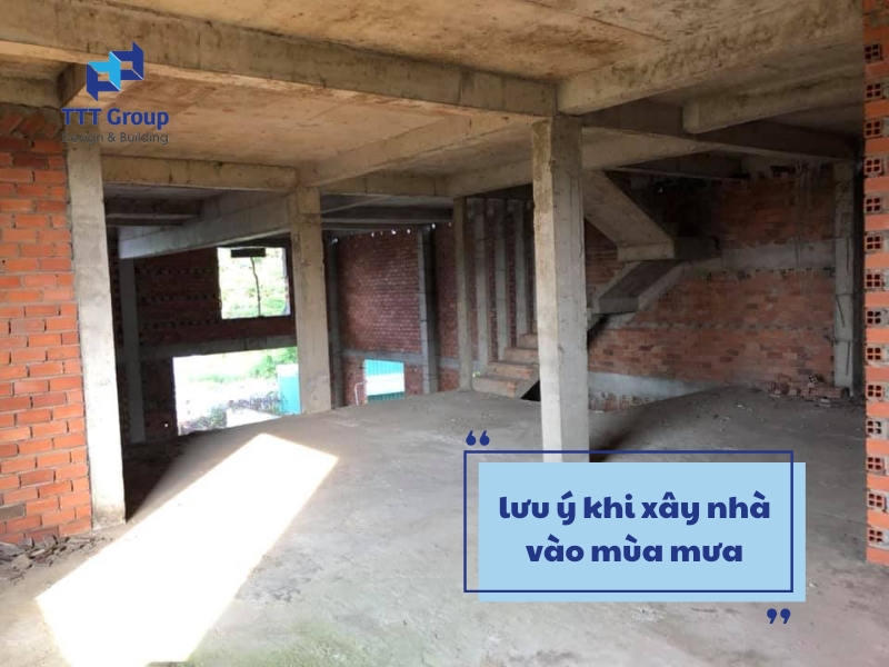 nhung luu y khi xay nha vao mua mua