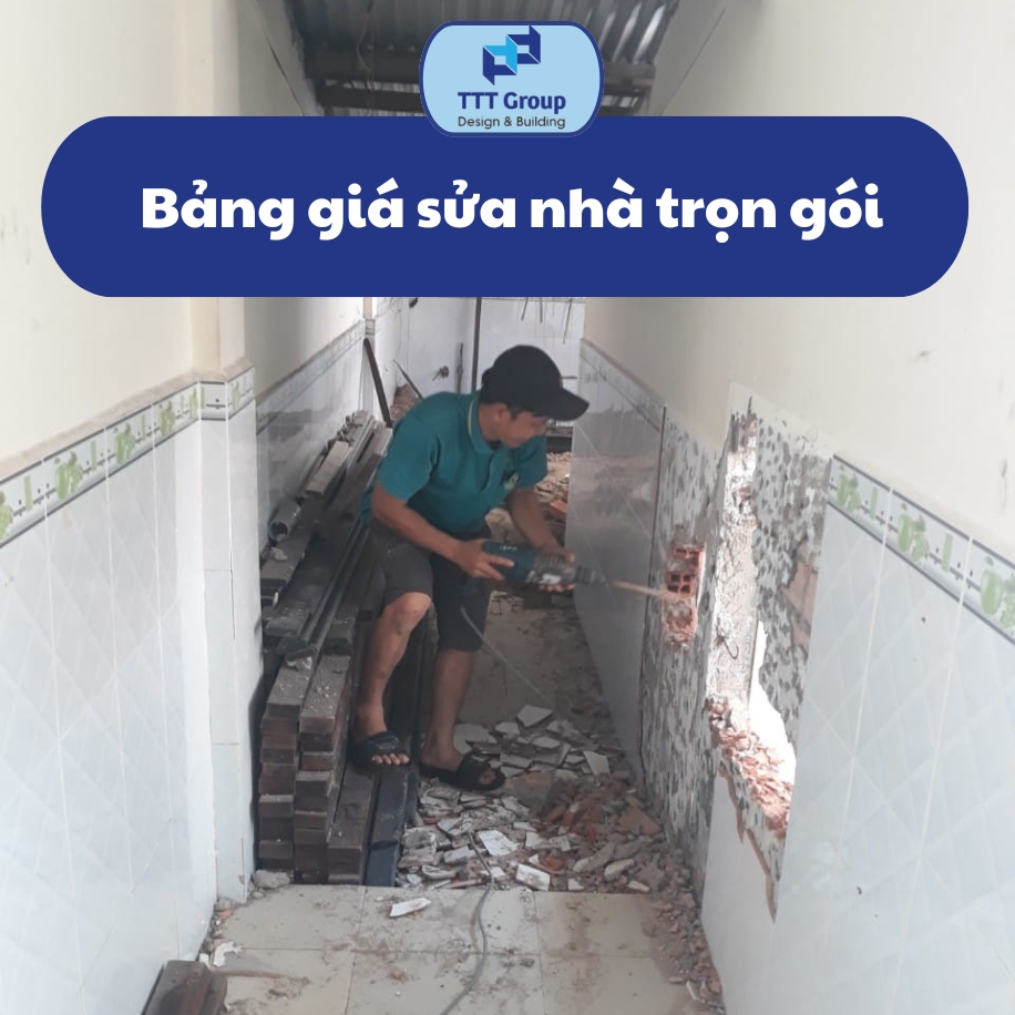 bang gia sua nha tron goi